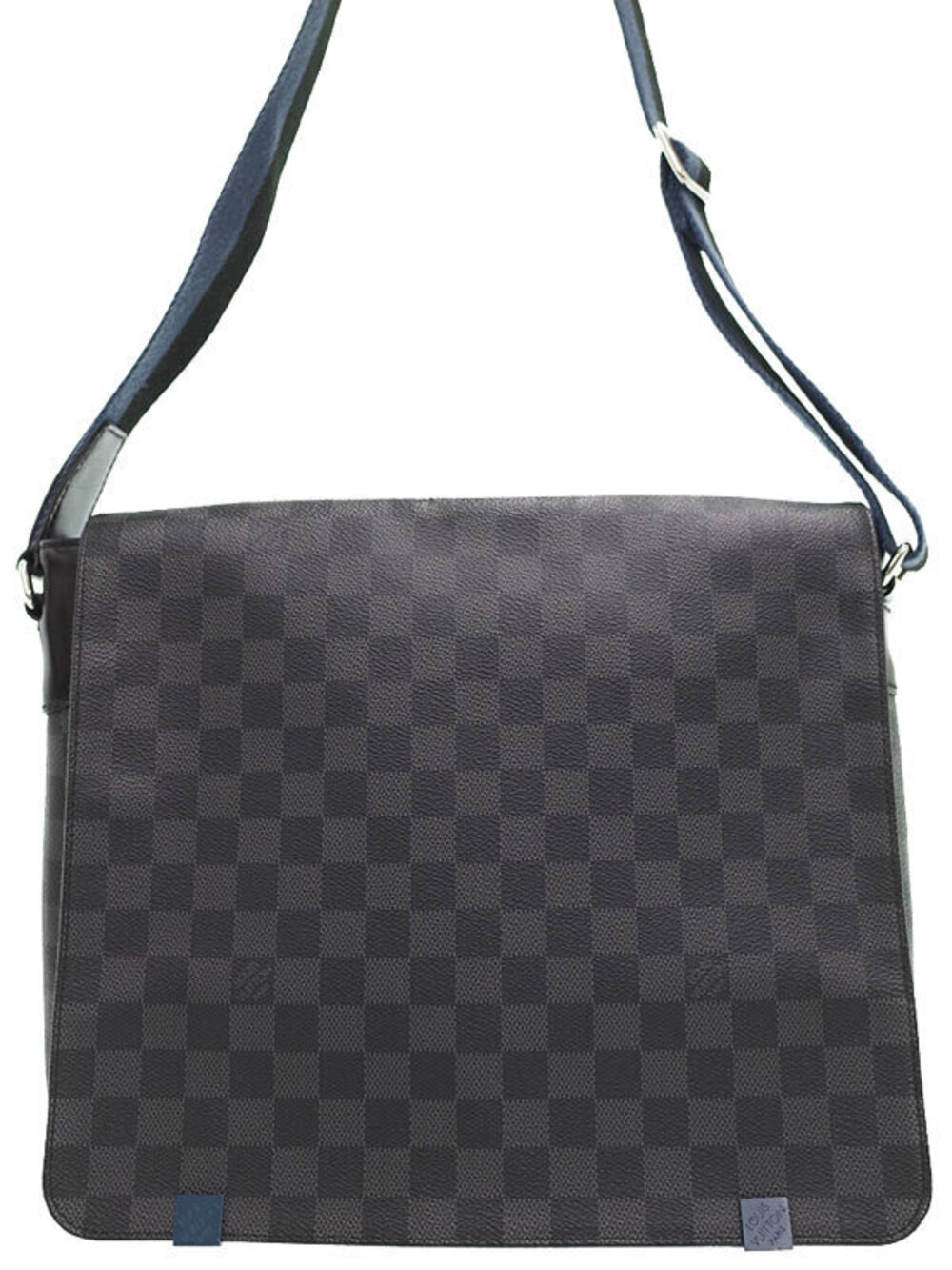Louis Vuitton Damier Graphite Black District NM Shoulder Bag